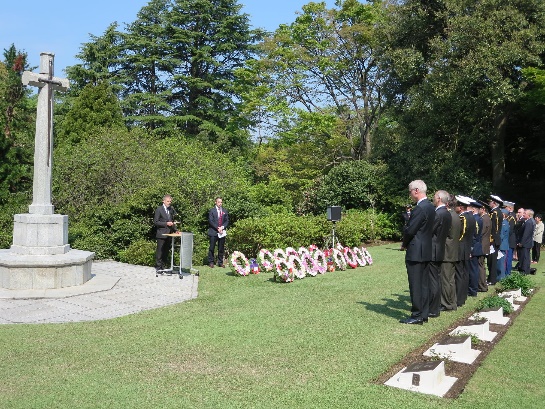 Canadian and New Zealander Section on ANZAC Day